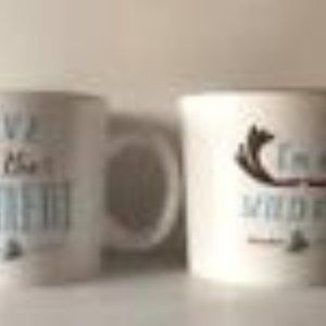 Caribou Coffee Mug Set "I'm a wild one"/Live In the moment"